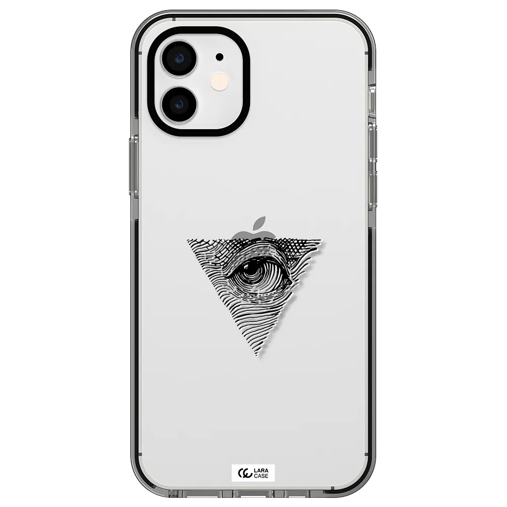 Franklin Eye Apple iPhone 11 impact black border Case