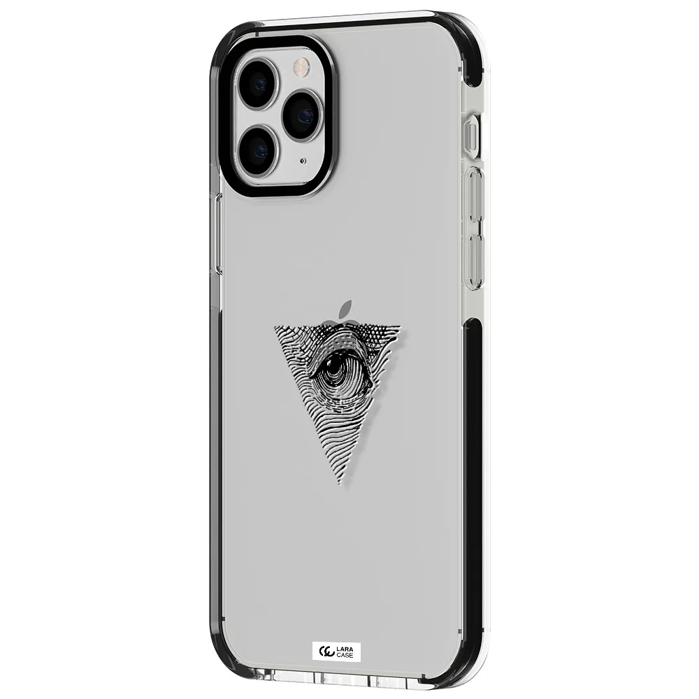 Franklin Eye Apple iPhone 11 pro impact black border Case