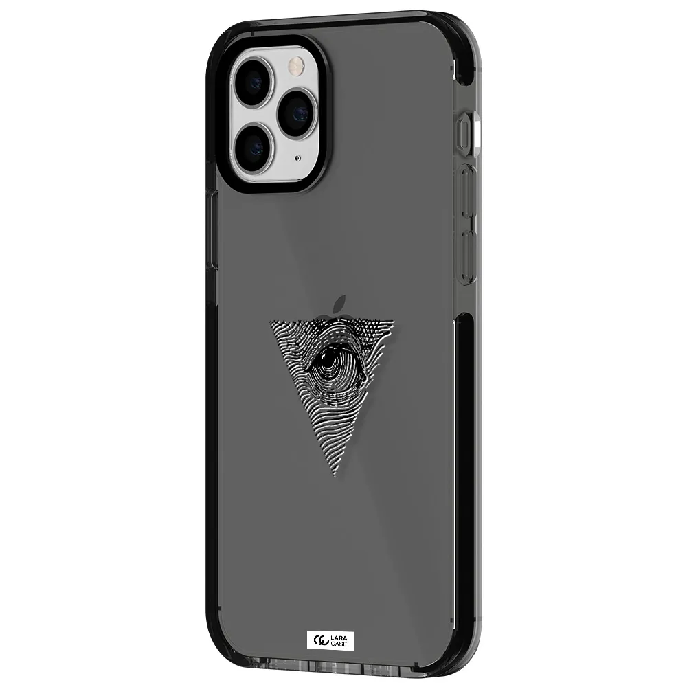 Franklin Eye Apple iPhone 11 pro impact Smoke Black Case