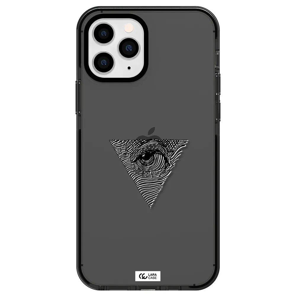 Franklin Eye Apple iPhone 11 pro max impact Smoke Black Case