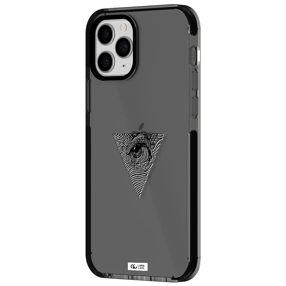 Franklin Eye Apple iPhone 11 pro max impact Smoke Black Case