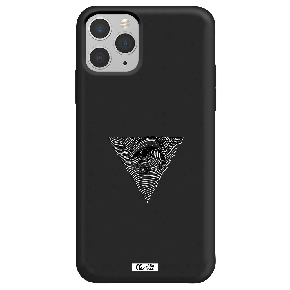 Franklin Eye Apple iPhone 11 pro max Silicone black Case
