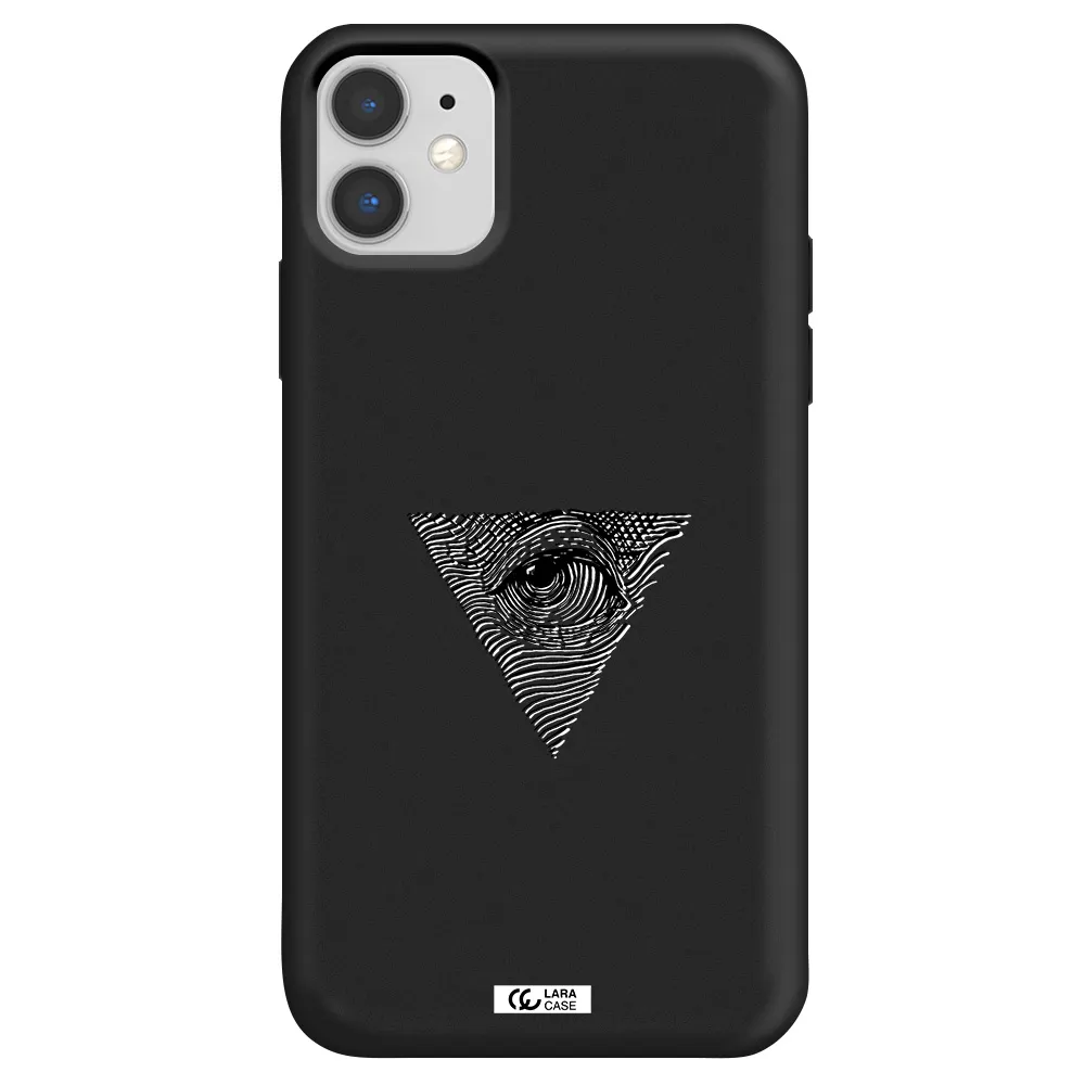 Franklin Eye Apple iPhone 11 Silicone black Case