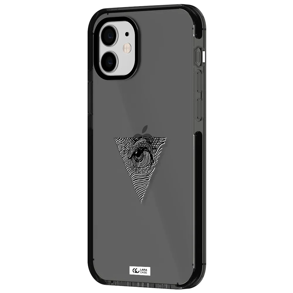 Franklin Eye Apple iPhone 12 impact Smoke Black Case