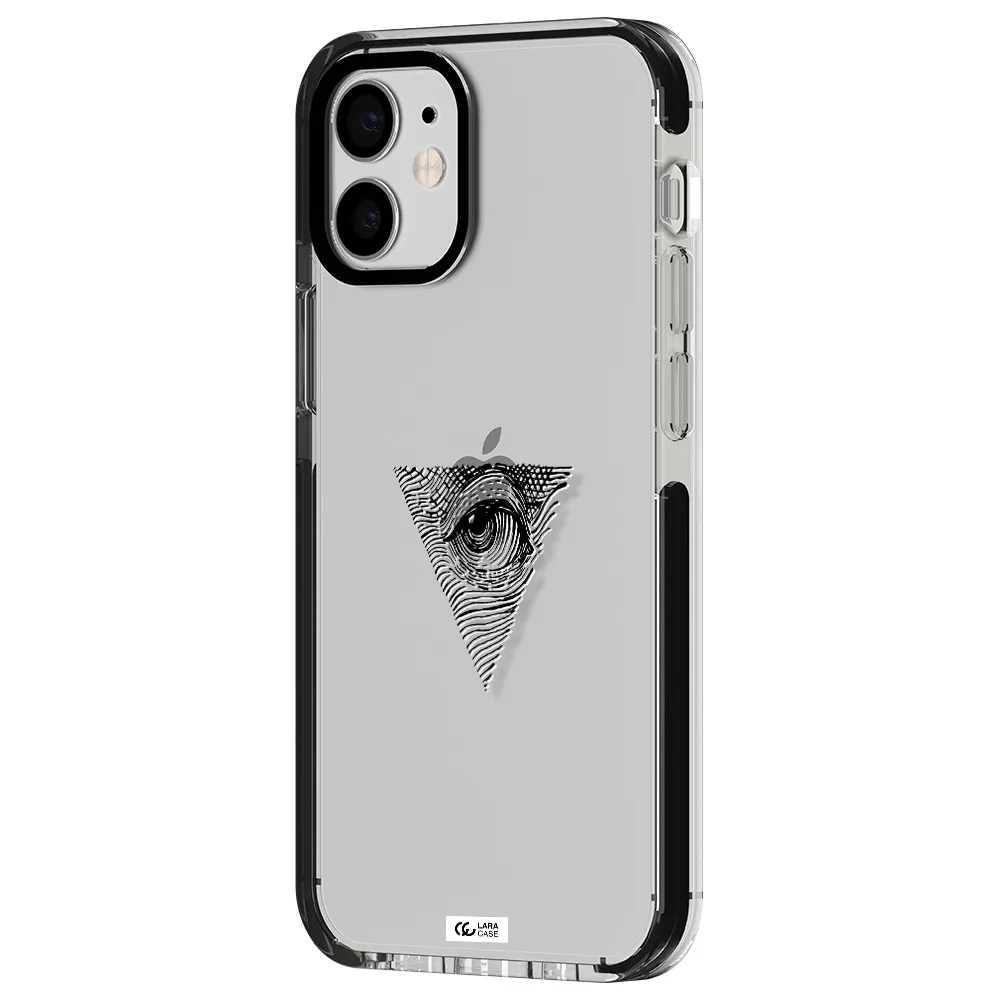 Franklin Eye Apple iPhone 12 mini impact black border Case