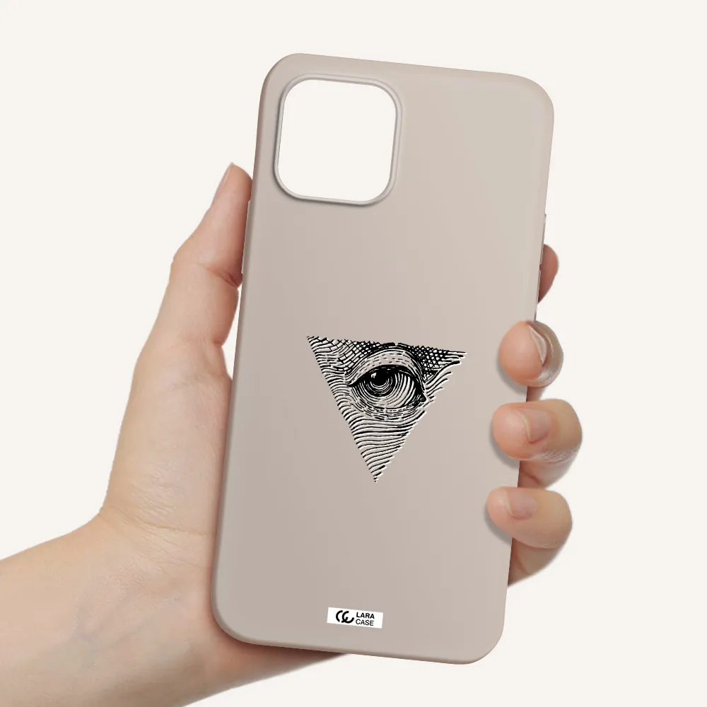 Franklin Eye Apple iPhone 12 mini Silicone Stone Case