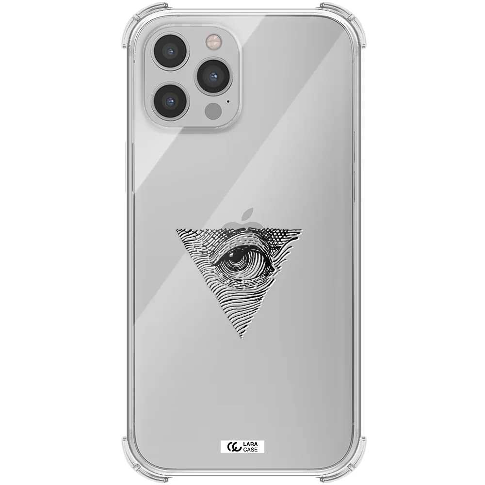 Franklin Eye Apple iPhone 12 pro max Clear PC Case