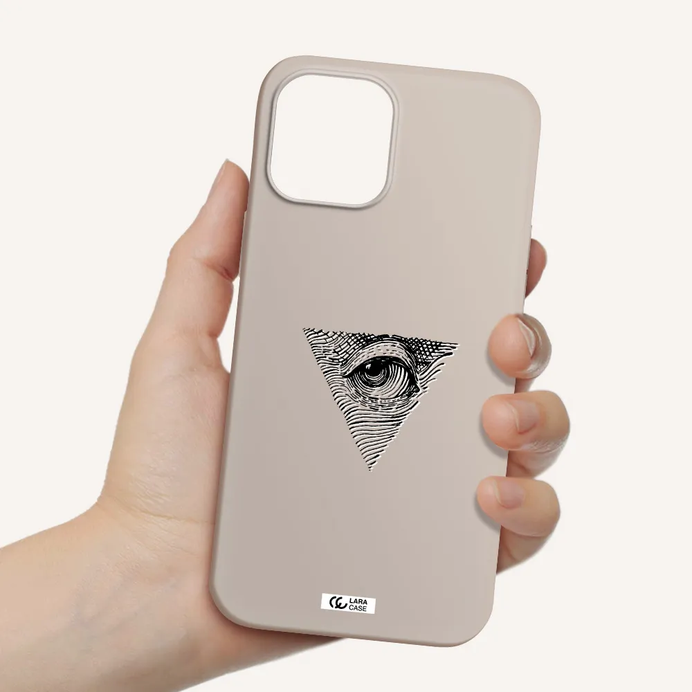 Franklin Eye Apple iPhone 12 pro max Silicone Stone Case