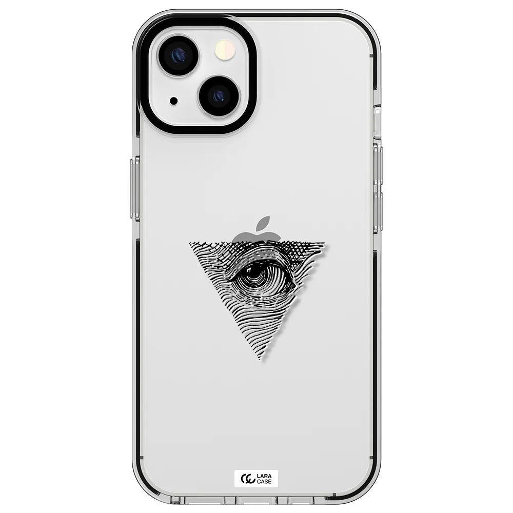 Franklin Eye Apple iPhone 13 impact black border Case