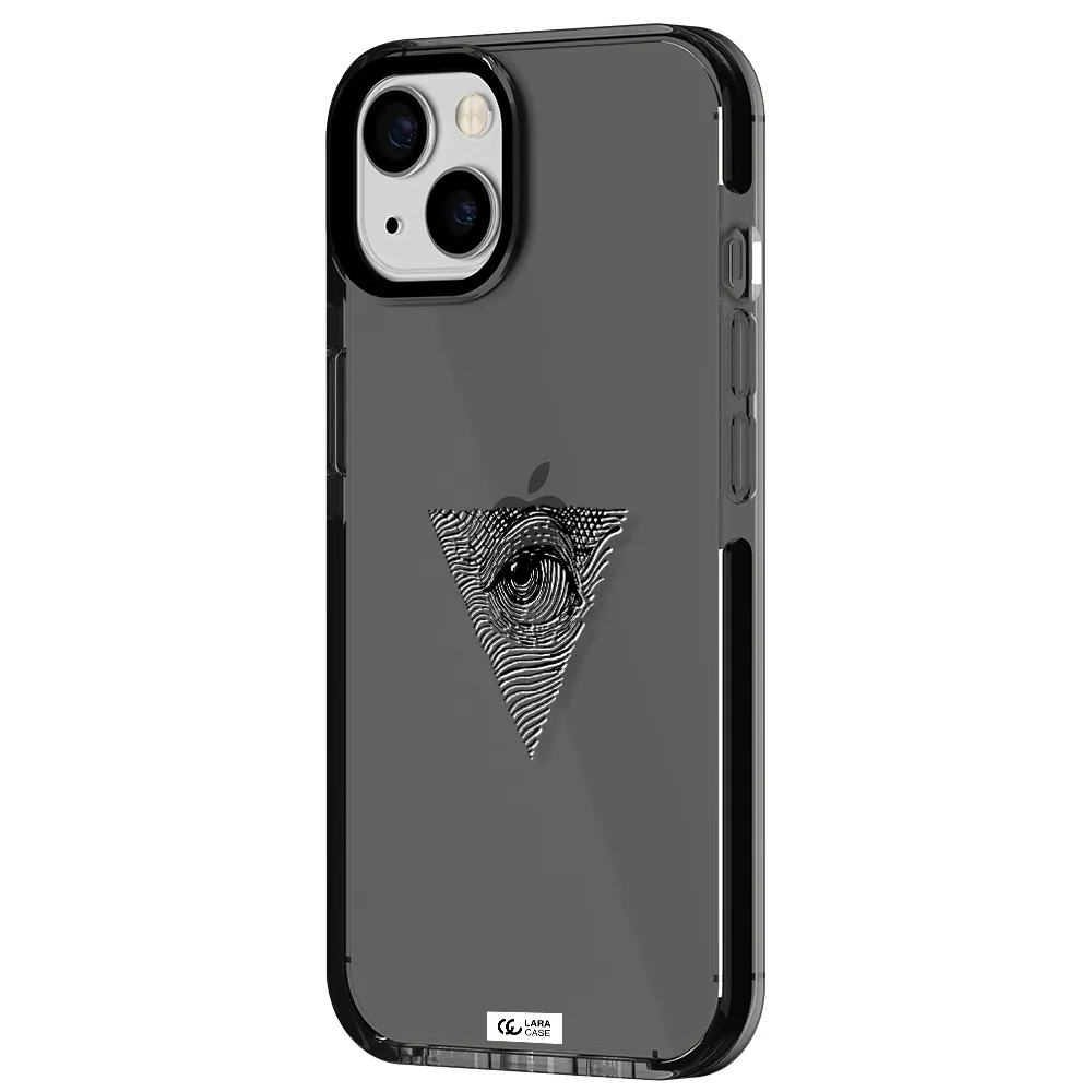 Franklin Eye Apple iPhone 13 impact Smoke Black Case