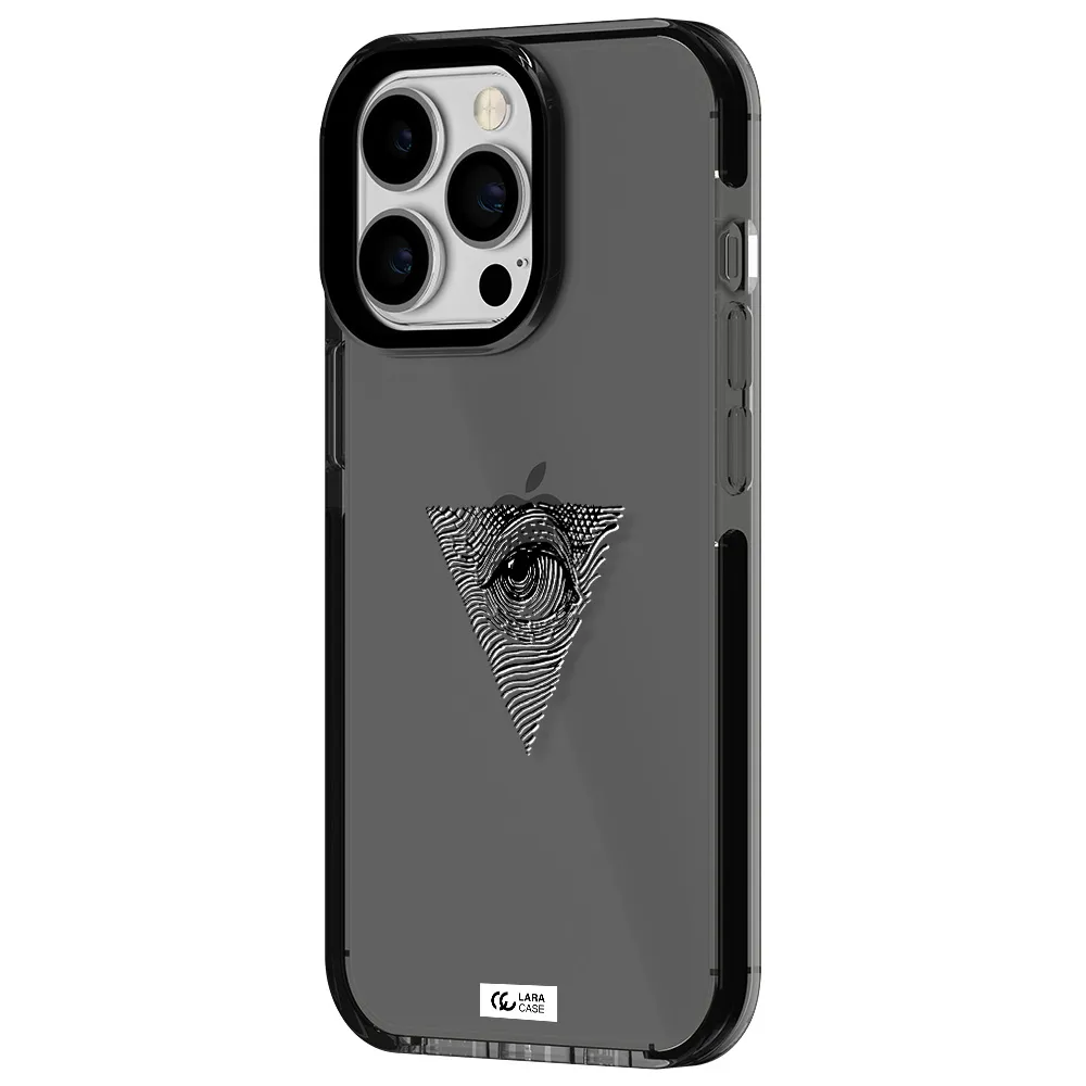 Franklin Eye Apple iPhone 13 Pro impact Smoke Black Case