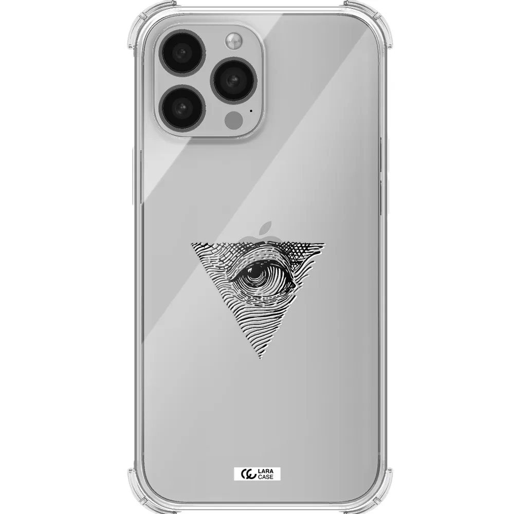 Franklin Eye Apple iPhone 13 Pro Max Clear PC Case