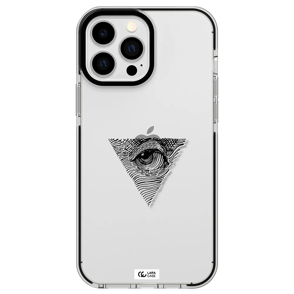 Franklin Eye Apple iPhone 13 Pro Max impact black border Case