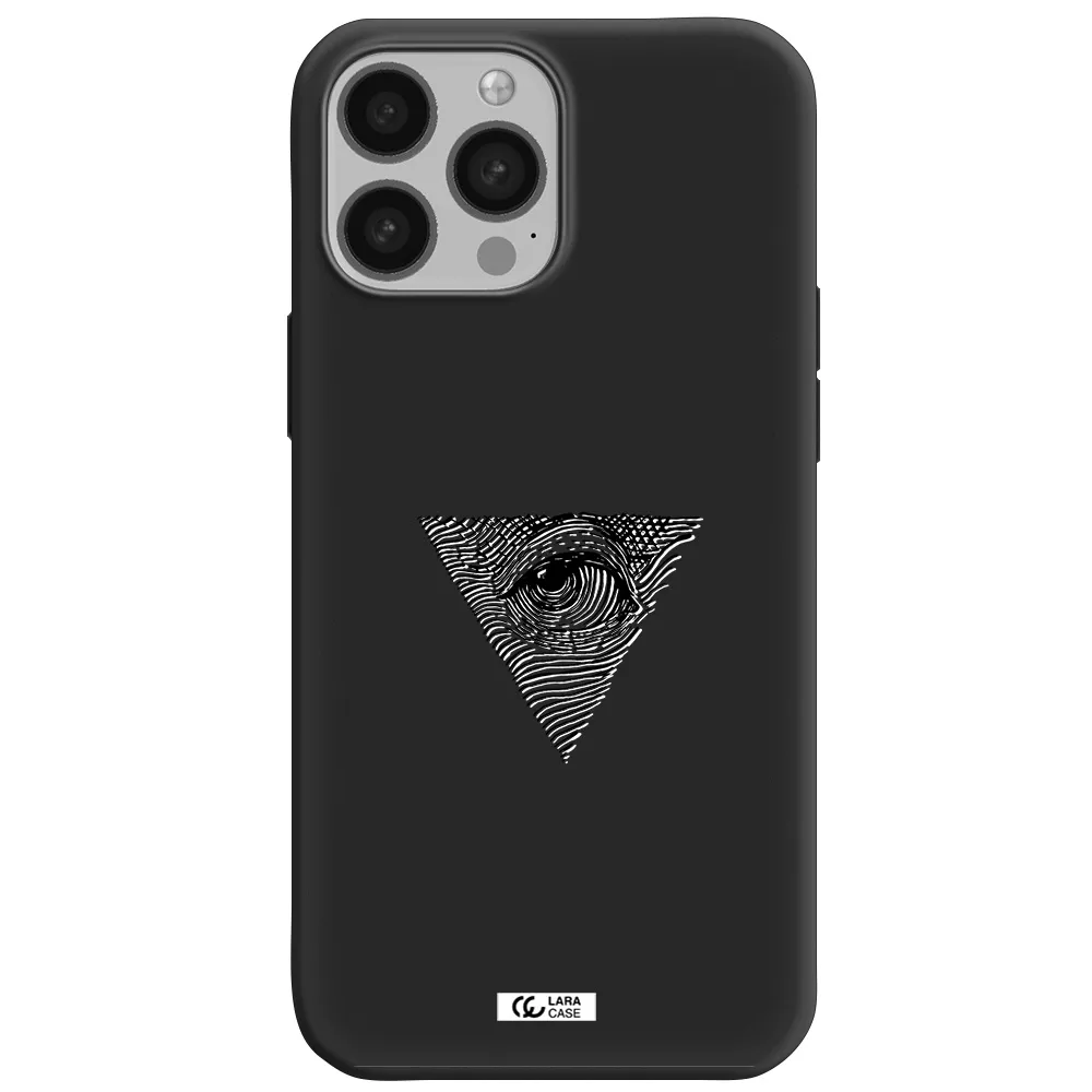 Franklin Eye Apple iPhone 13 Pro Silicone black Case