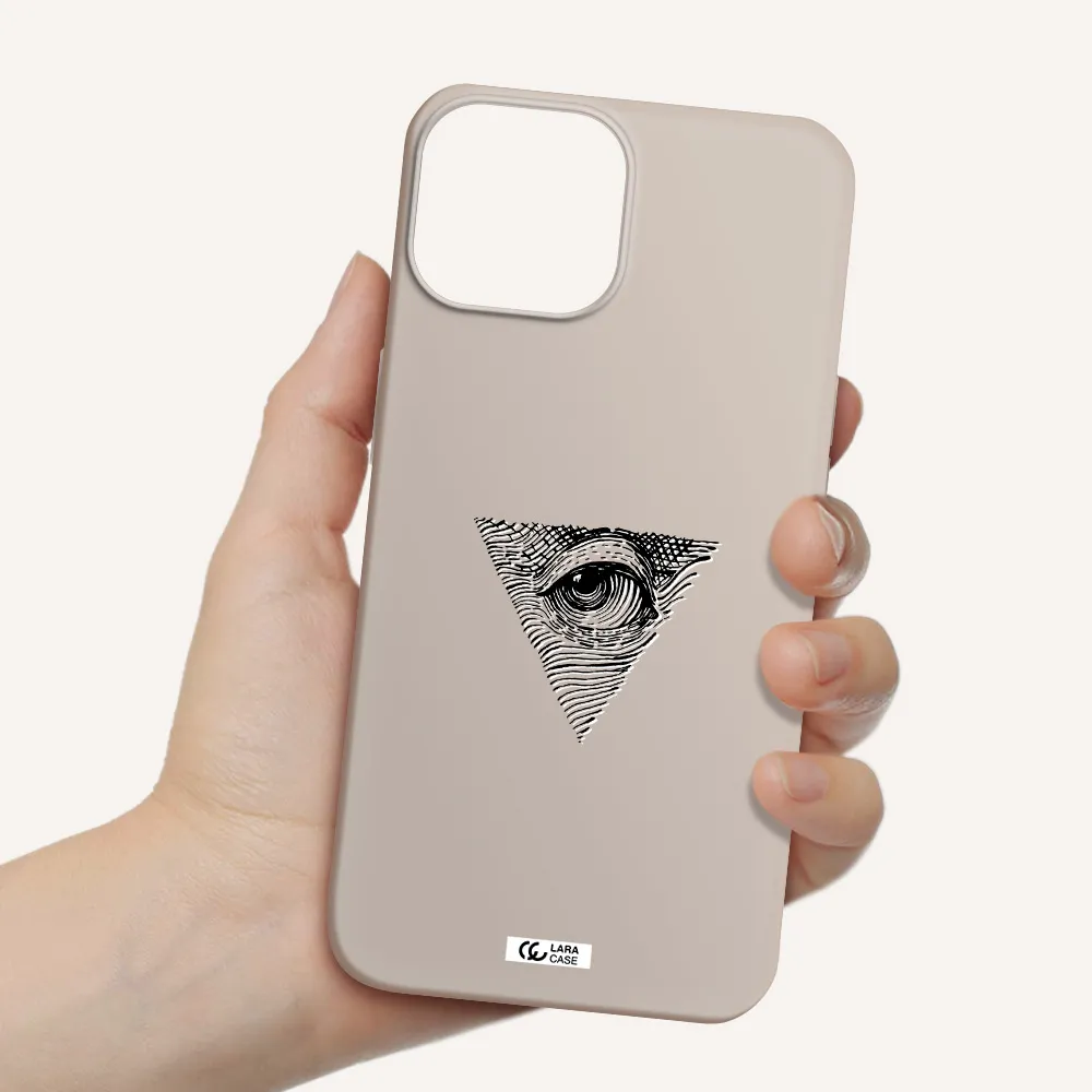 Franklin Eye Apple iPhone 13 Silicone Stone Case