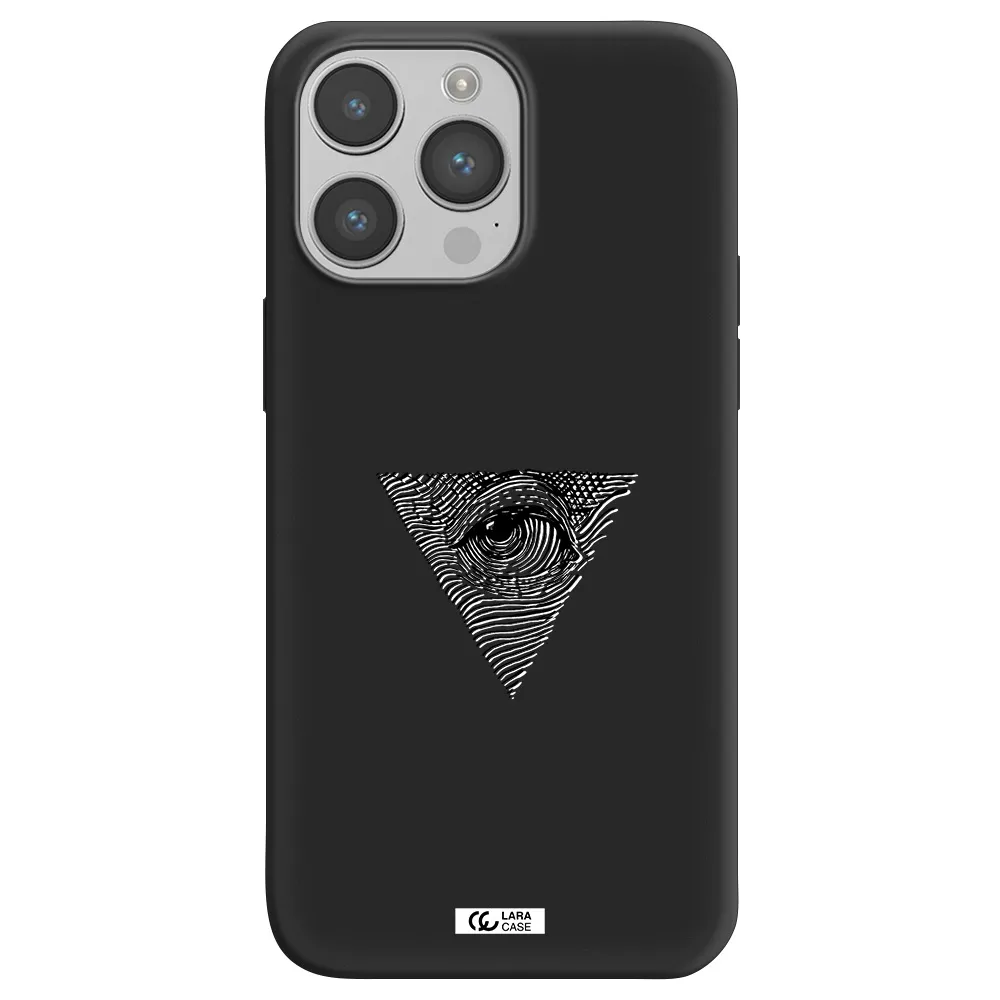Franklin Eye Apple iPhone 14 pro Silicone black Case