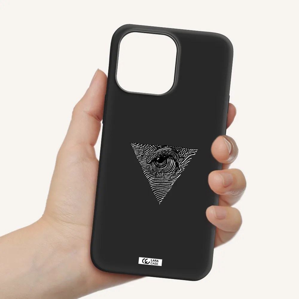 Franklin Eye Apple iPhone 14 pro Silicone black Case