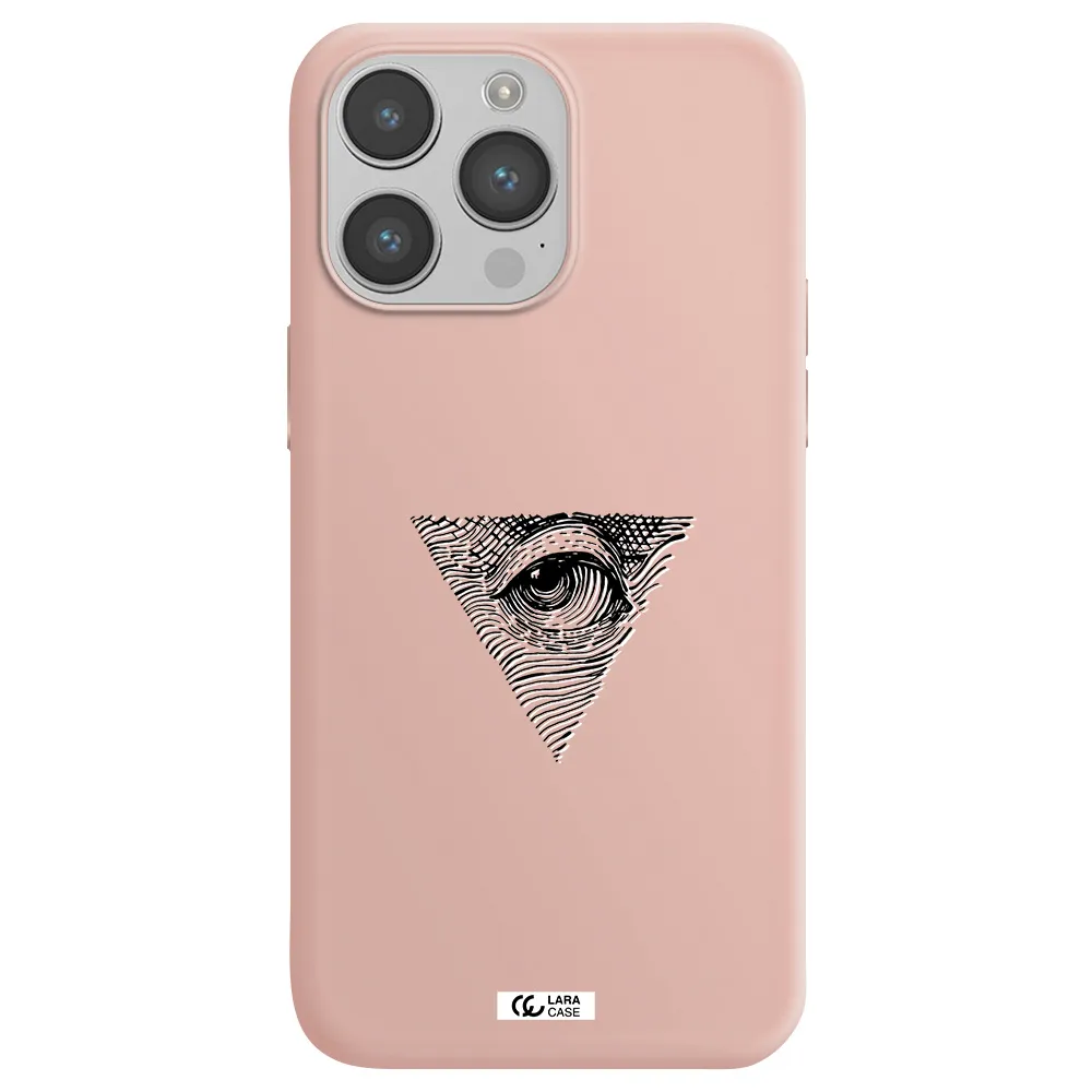 Franklin Eye Apple iPhone 14 pro Silicone pastel pink Case