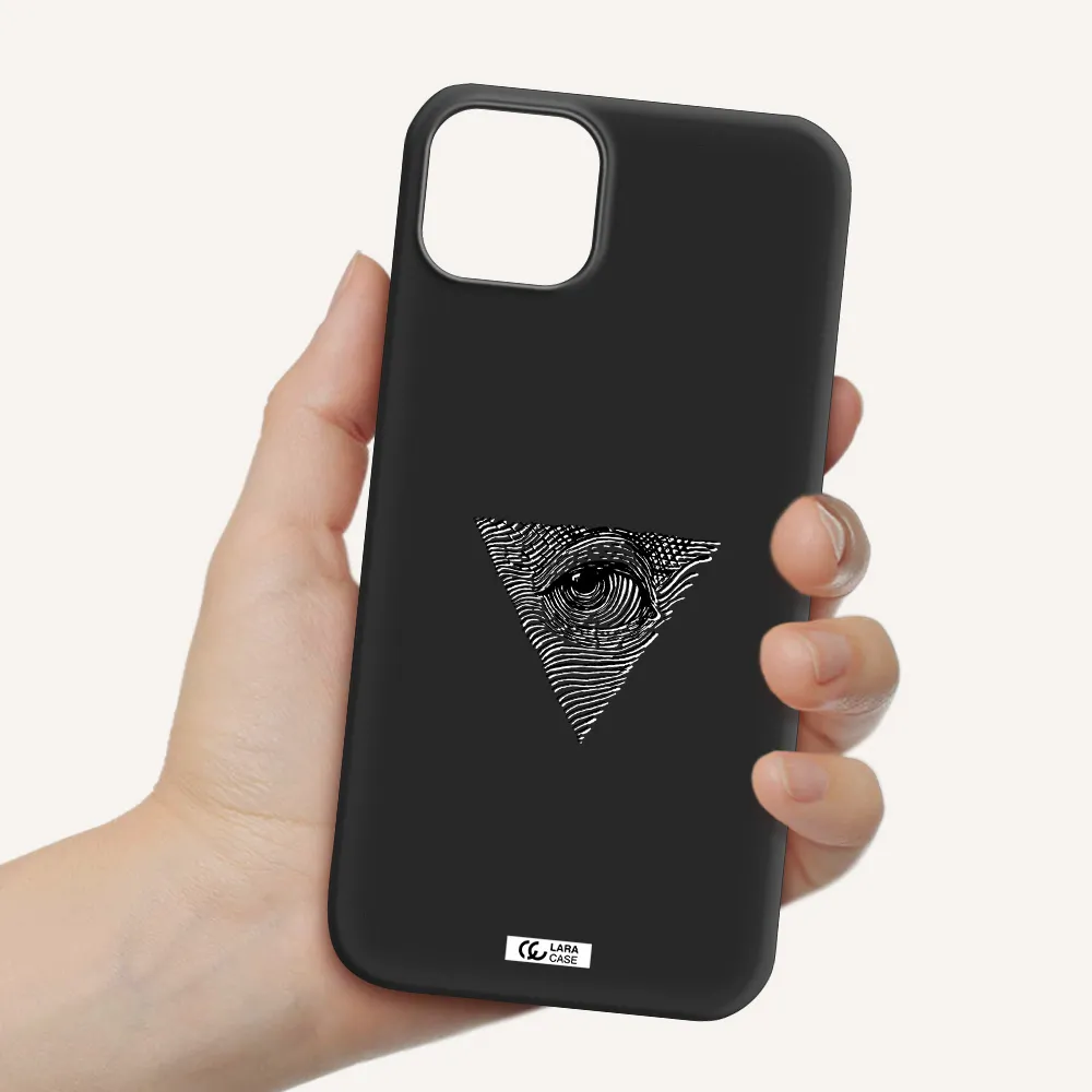 Franklin Eye Apple iPhone 14 Silicone black Case