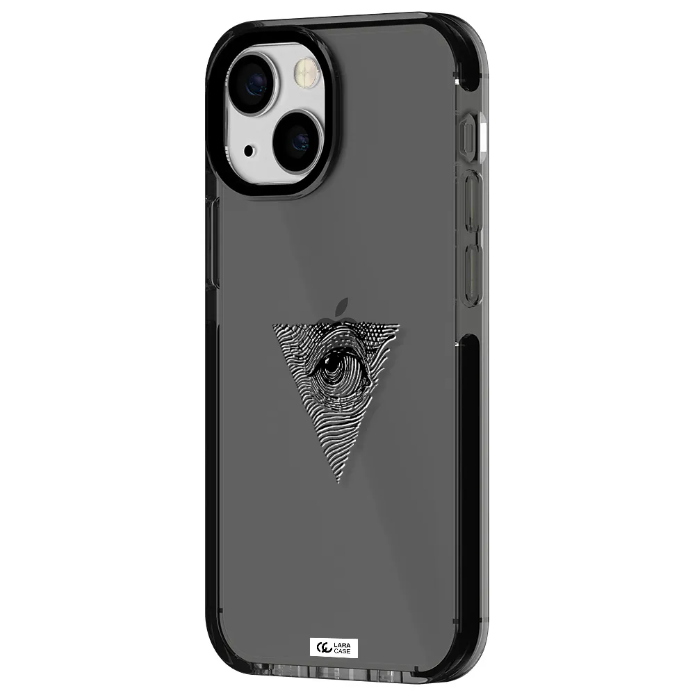 Franklin Eye Apple iPhone 15 impact Smoke Black Case