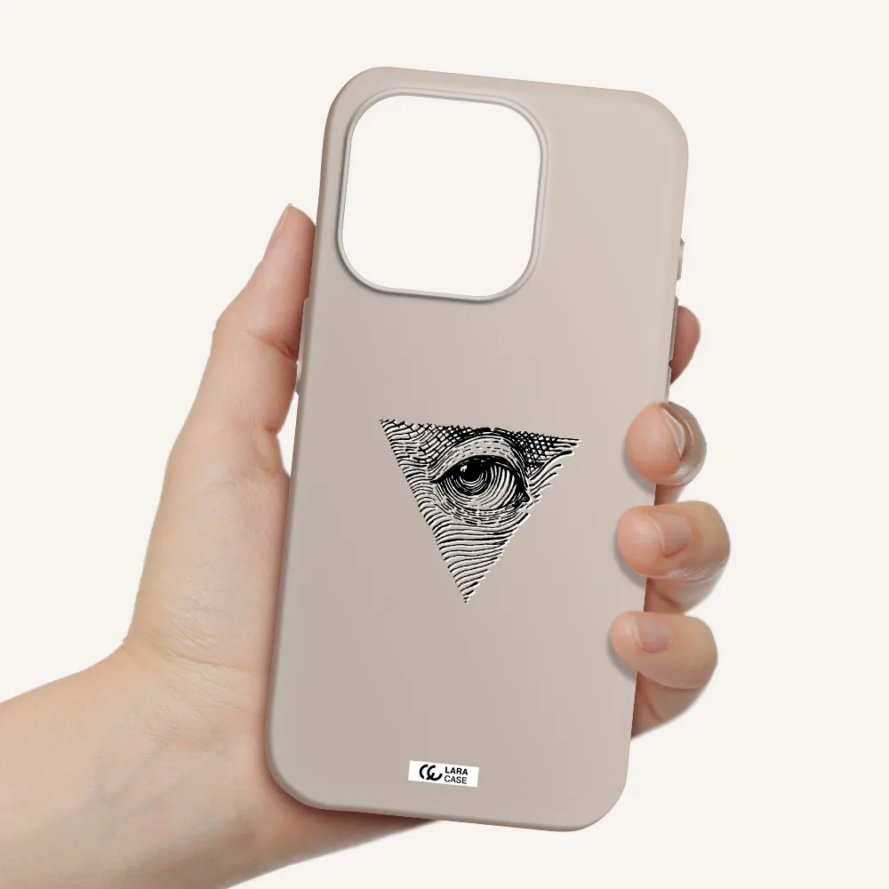 Franklin Eye Apple Iphone 15 Pro Silicone Stone Case