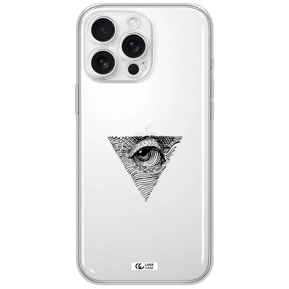 Franklin Eye Apple Iphone 16 Pro Max Clear Tpu Case