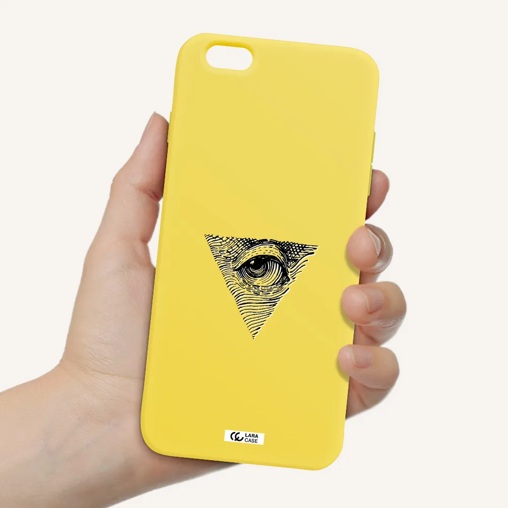 Franklin Eye Apple iPhone 6 plus Silicone canary yellow Case
