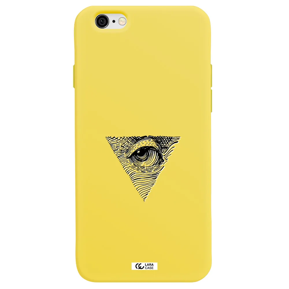 Franklin Eye Apple iPhone 6 Silicone canary yellow Case