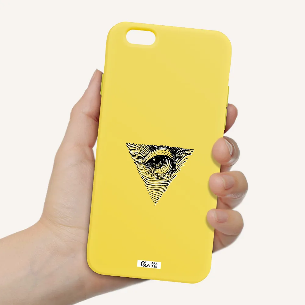 Franklin Eye Apple iPhone 6 Silicone canary yellow Case