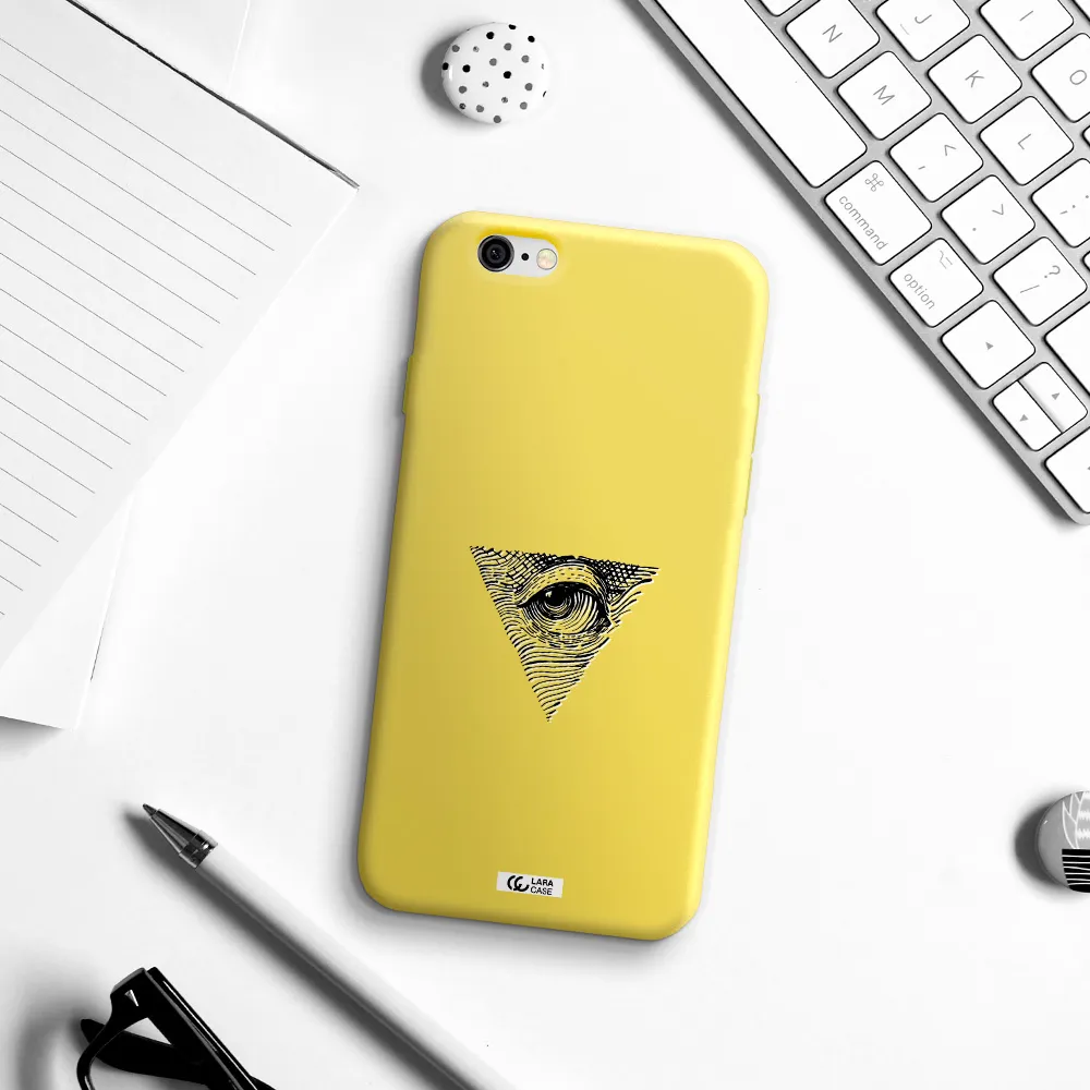 Franklin Eye Apple iPhone 6 Silicone canary yellow Case