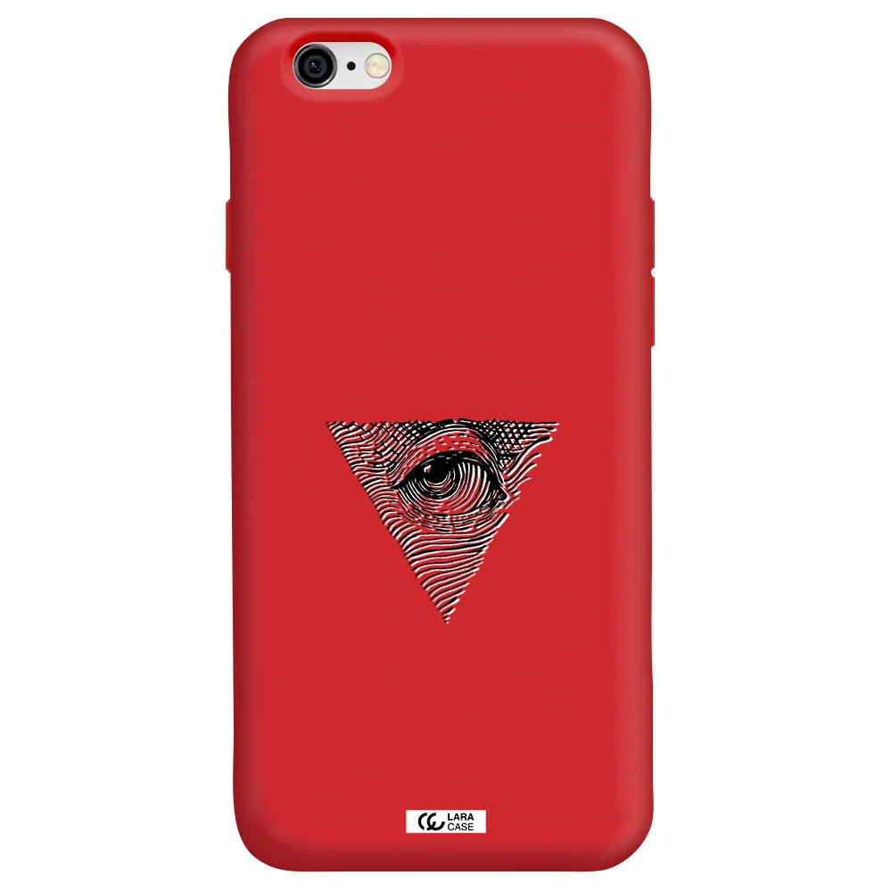 Franklin Eye Apple iPhone 6 Silicone Imperial Red Case