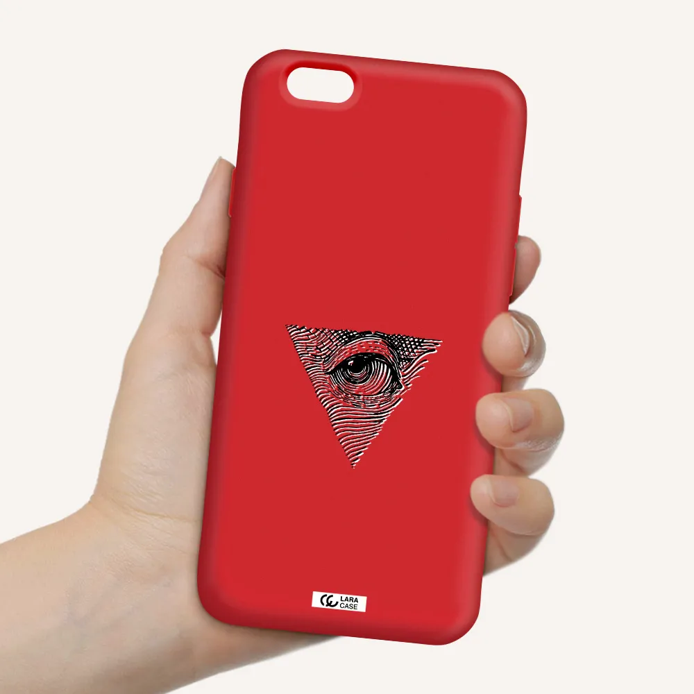 Franklin Eye Apple iPhone 6 Silicone Imperial Red Case