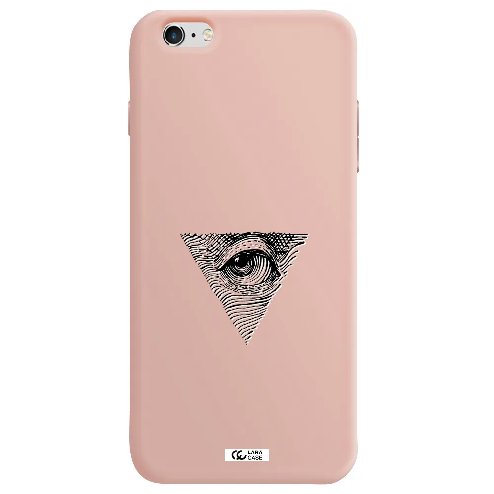 Franklin Eye Apple iPhone 6S Silicone pastel pink Case