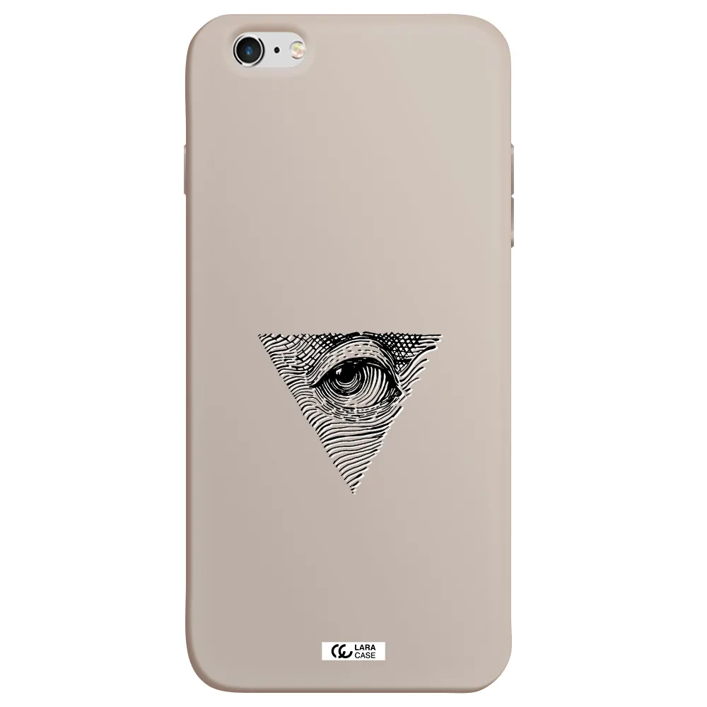 Franklin Eye Apple iPhone 6S Silicone Stone Case
