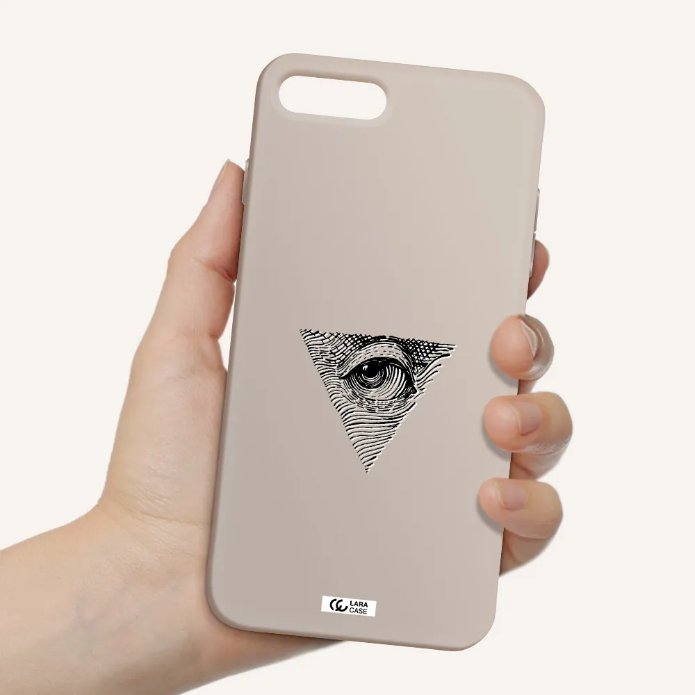 Franklin Eye Apple iPhone 7 plus Silicone Stone Case