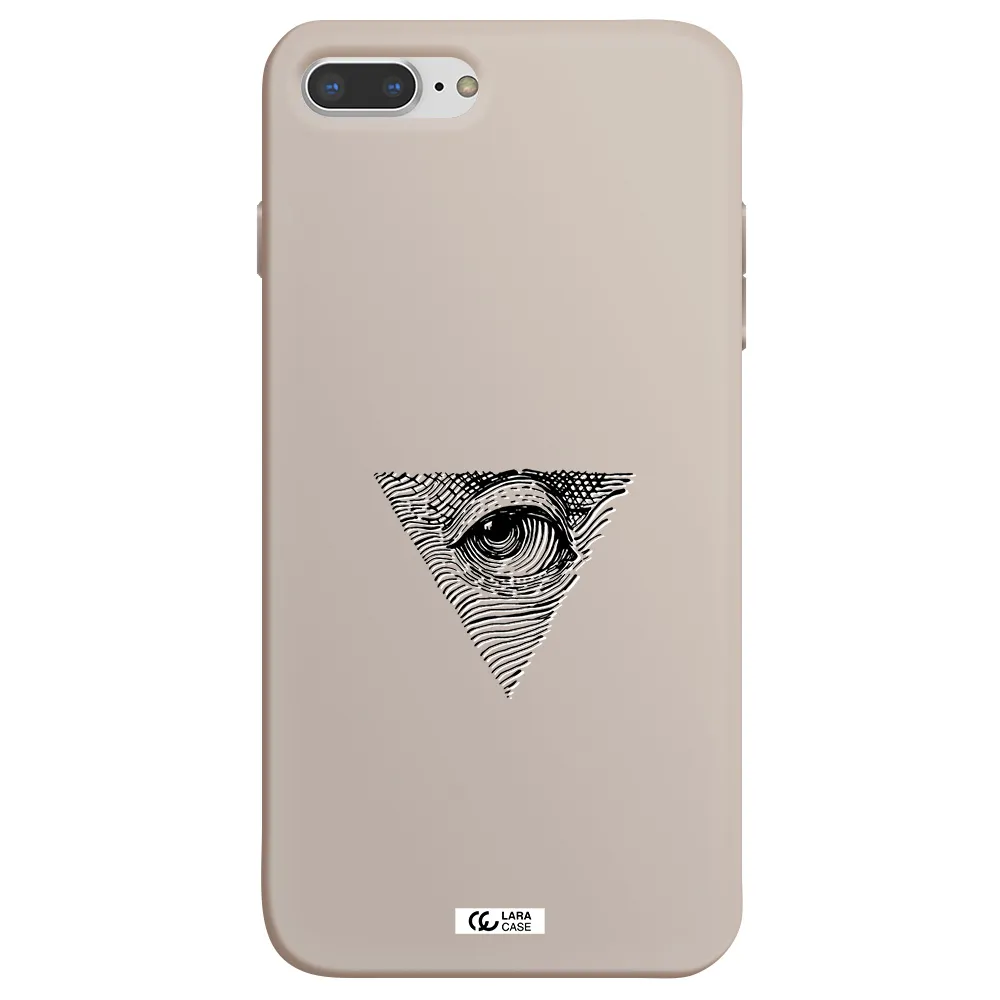 Franklin Eye Apple iPhone 8 plus Silicone Stone Case