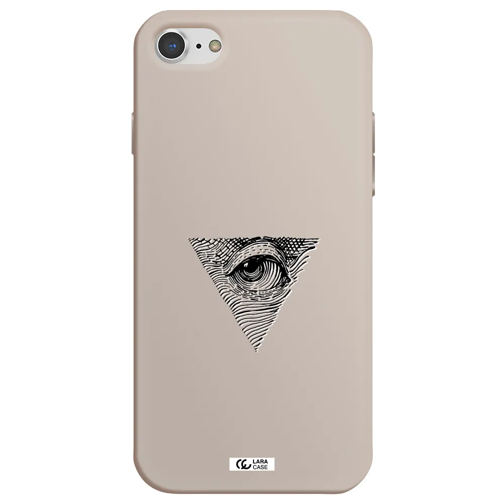 Franklin Eye Apple iPhone 8 Silicone Stone Case