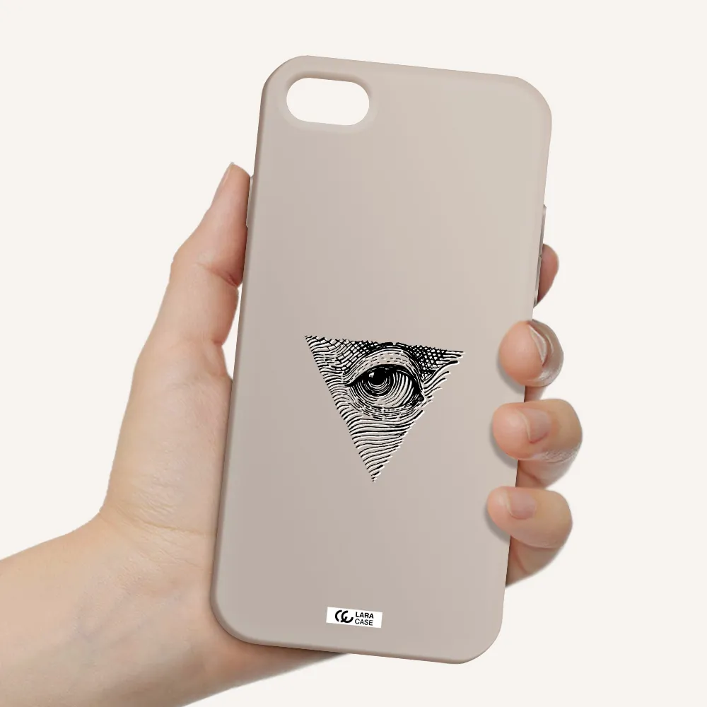 Franklin Eye Apple iPhone 8 Silicone Stone Case