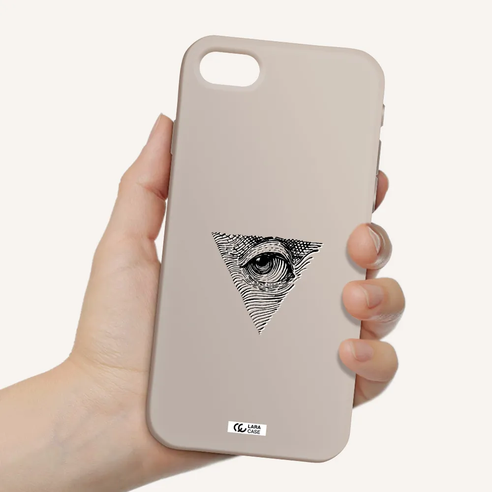 Franklin Eye Apple iPhone se 2020 Silicone Stone Case