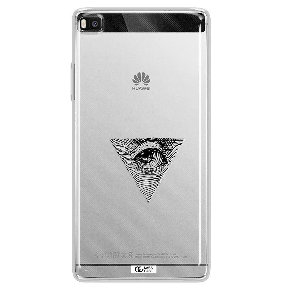 Franklin Eye Huawei P8 Clear TPU Case