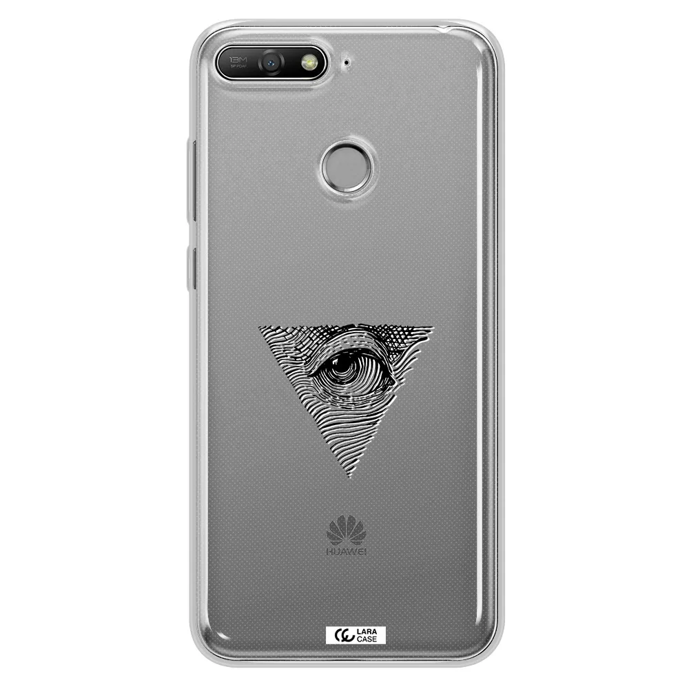 Franklin Eye Huawei Y6 Prime 2018 Clear TPU Case