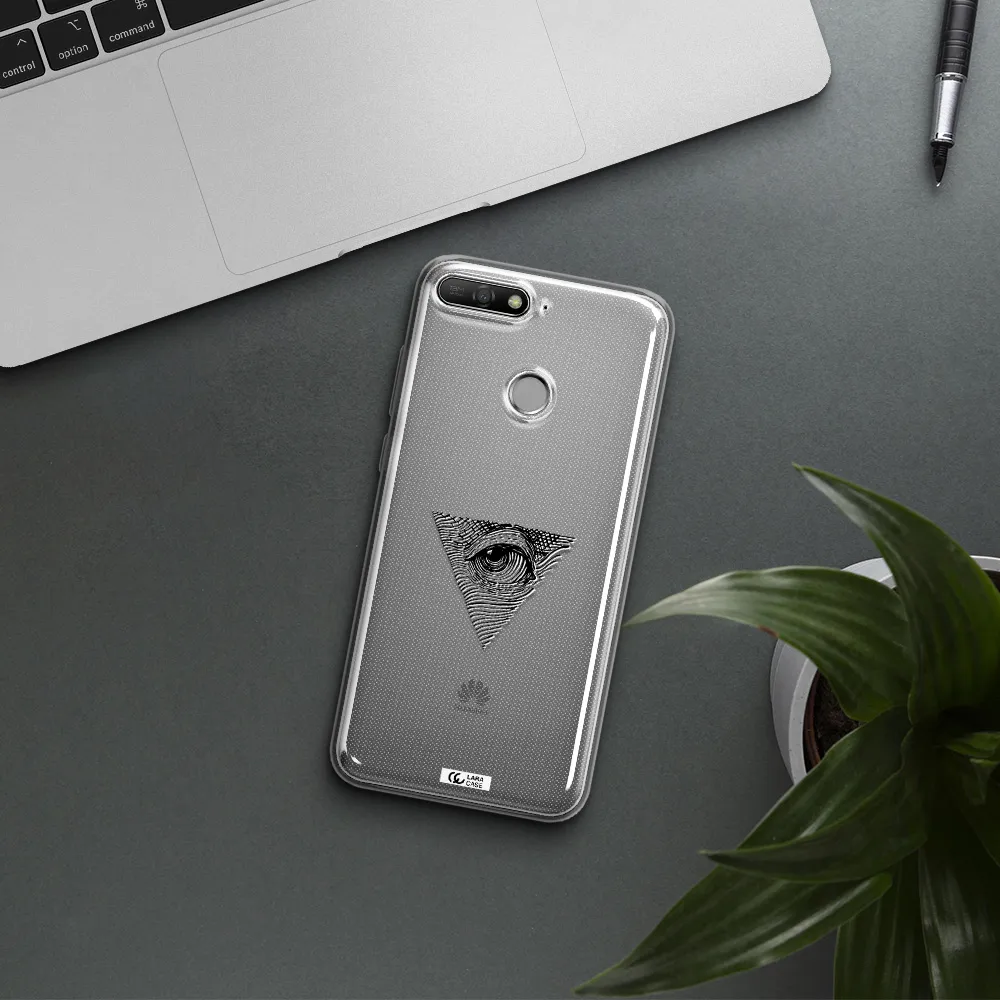 Franklin Eye Huawei Y6 Prime 2018 Clear TPU Case