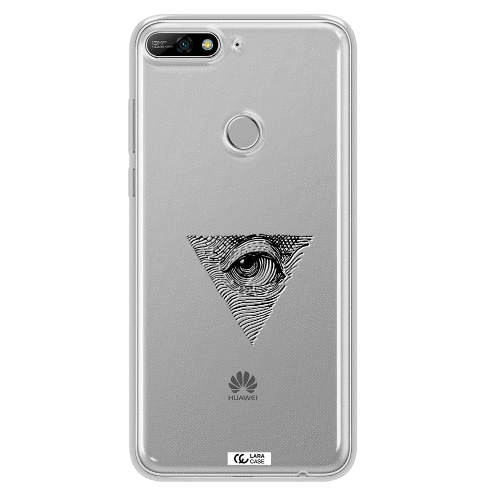 Franklin Eye Huawei Y7 2018 Clear TPU Case