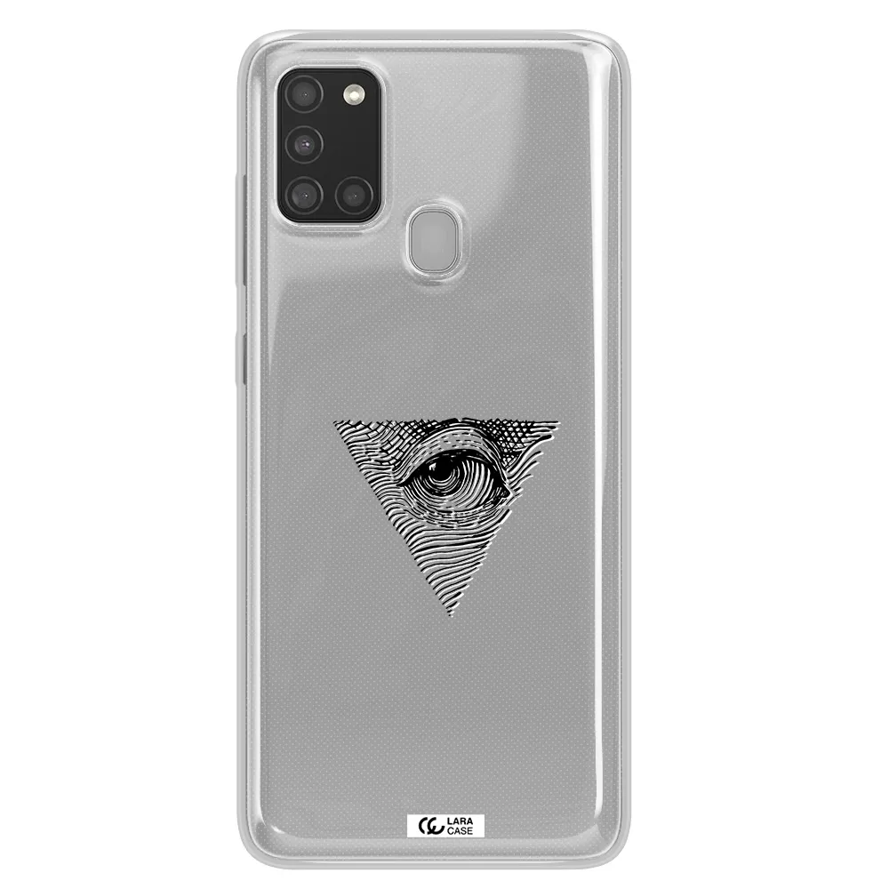 Franklin Eye Samsung A21S Clear TPU Case