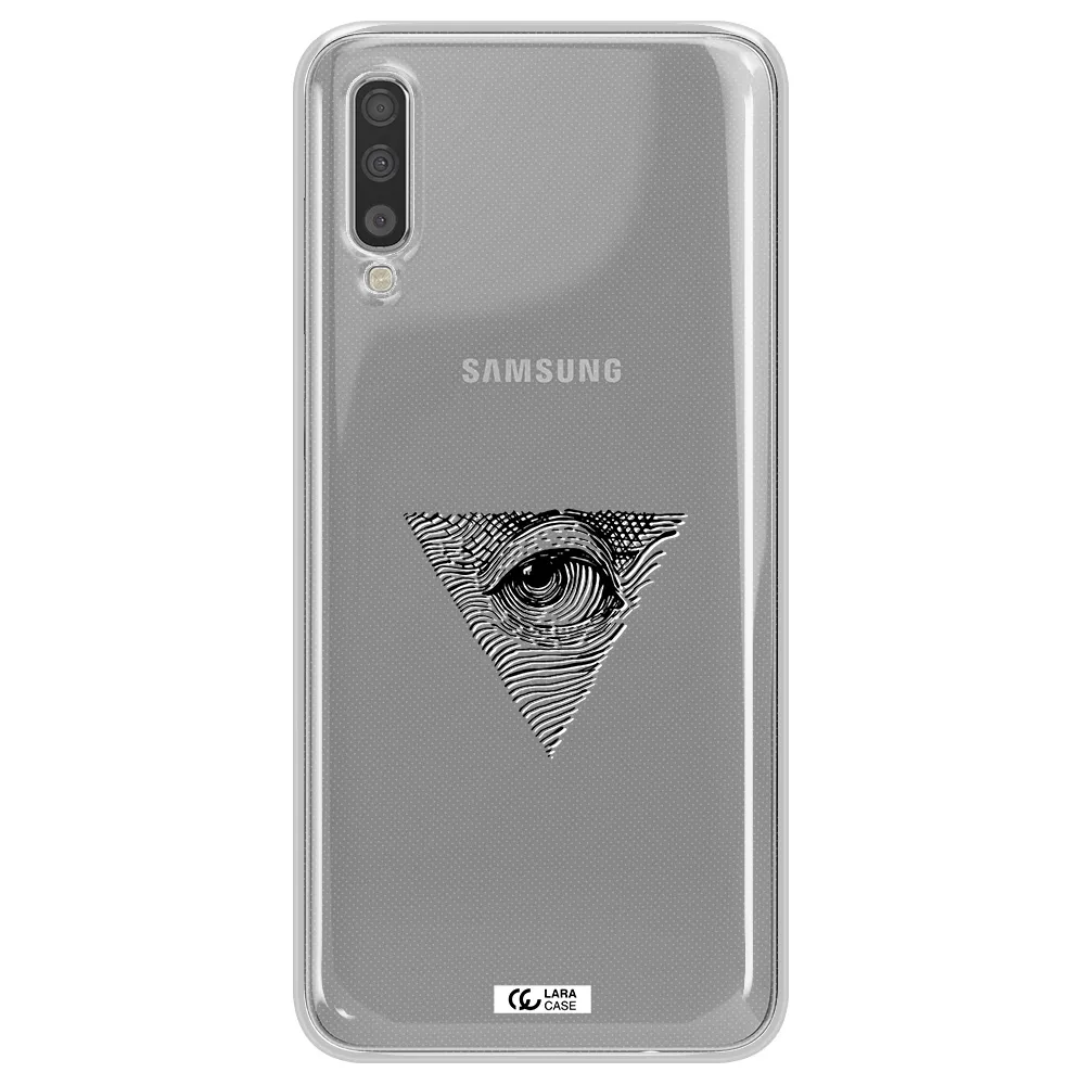 Franklin Eye Samsung A70S Clear Tpu Case