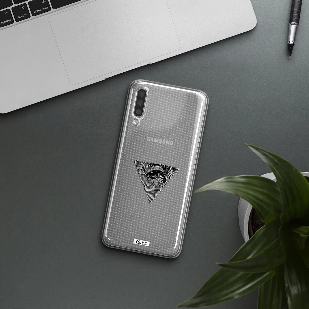 Franklin Eye Samsung A70S Clear Tpu Case
