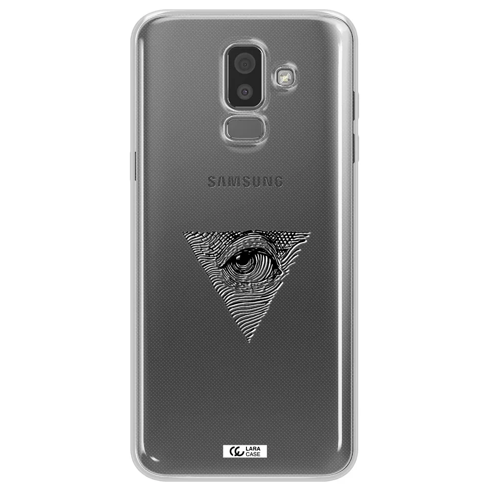 Franklin Eye Samsung J8 Clear TPU Case