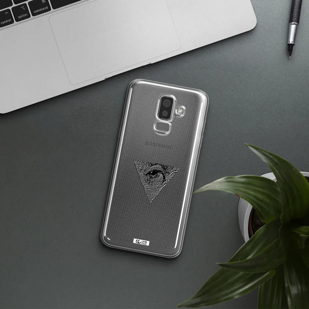 Franklin Eye Samsung J8 Clear TPU Case
