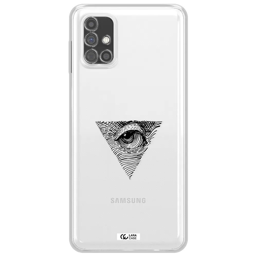 Franklin Eye Samsung M51 Clear TPU Case