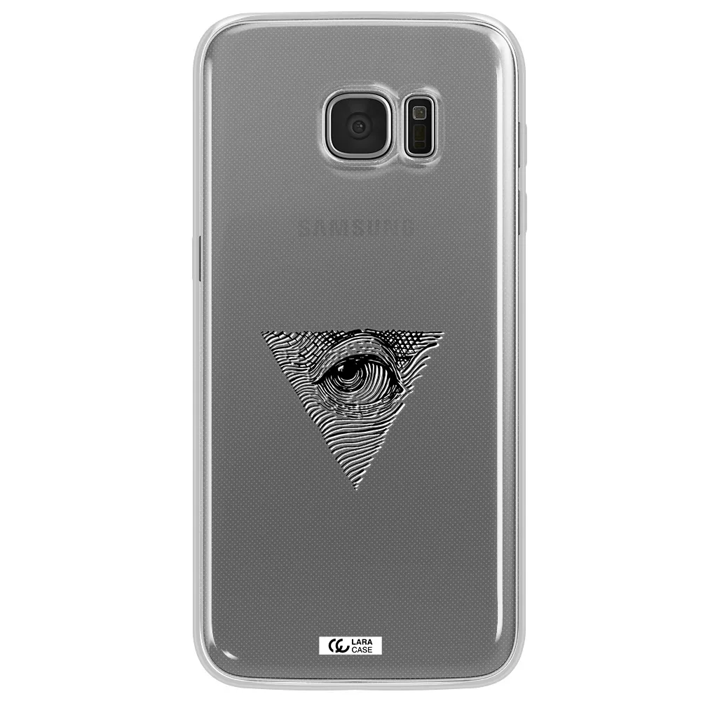 Franklin Eye Samsung S7 Edge Clear TPU Case